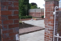 Patio and Gravel Path